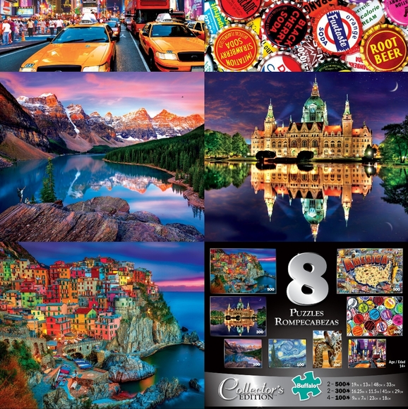 Eight of Buffalo games most popular jigsaw puzzle collection edition. - Picture 3 of 11